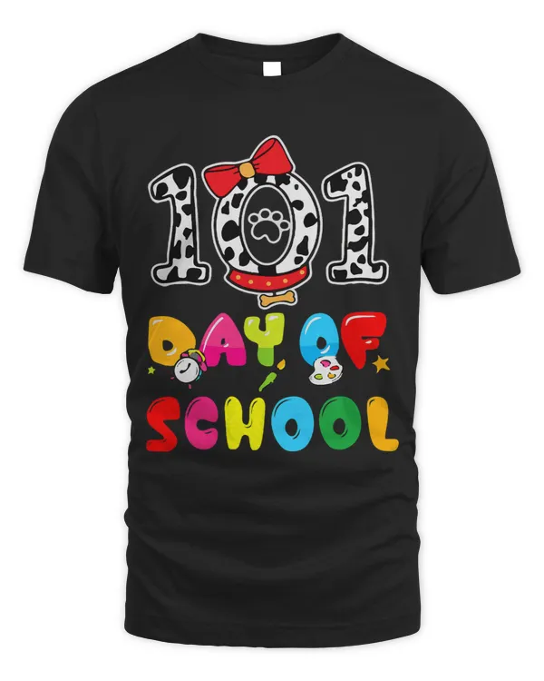 Dalmatian 10 Days School Today 100 Days Smarter Dalmatian Lover 63 Dalmatians Dog