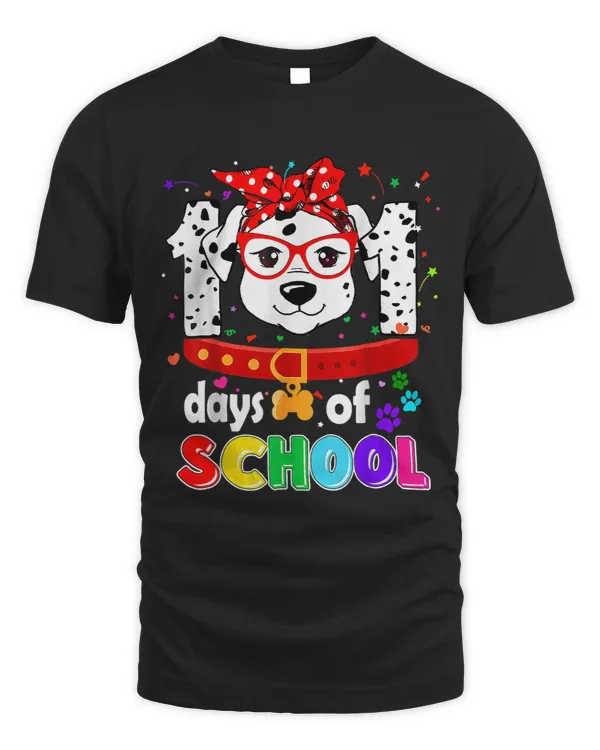 Dalmatian 100 Days Of School Dalmatian Women Girl 100 Days Smarter 37 Dalmatians Dog