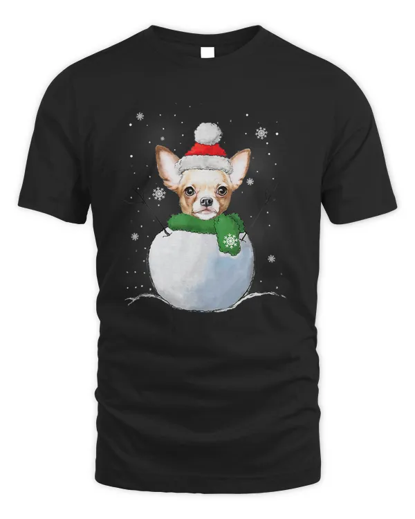 Chihuahuas Snowman Funny Dog Lover Pajama Christmas 541 Chihuahua Dog