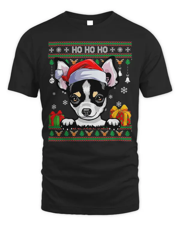 Chihuahuas Santa Chihuahua Dog Ugly Sweater Christmas Pajama Dog Lover 476 Chihuahua Dog