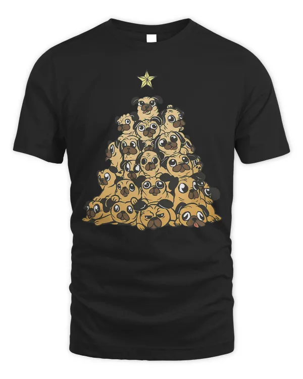 Pug Lover Christmas Tree Dog Santa Xmas Boys Girls Merry Dogmas 320 Pugs Dog