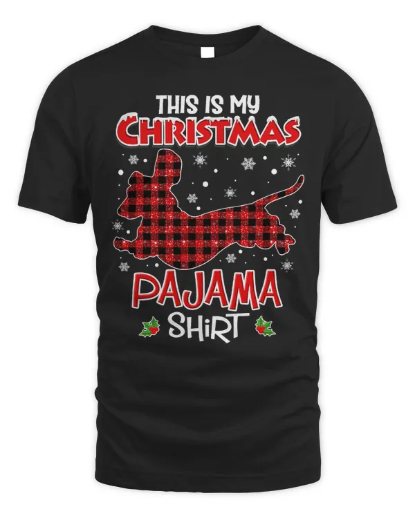Wiener Christmas Dog Lover This is My Xmas Pajama 85 Dachshund Doxie