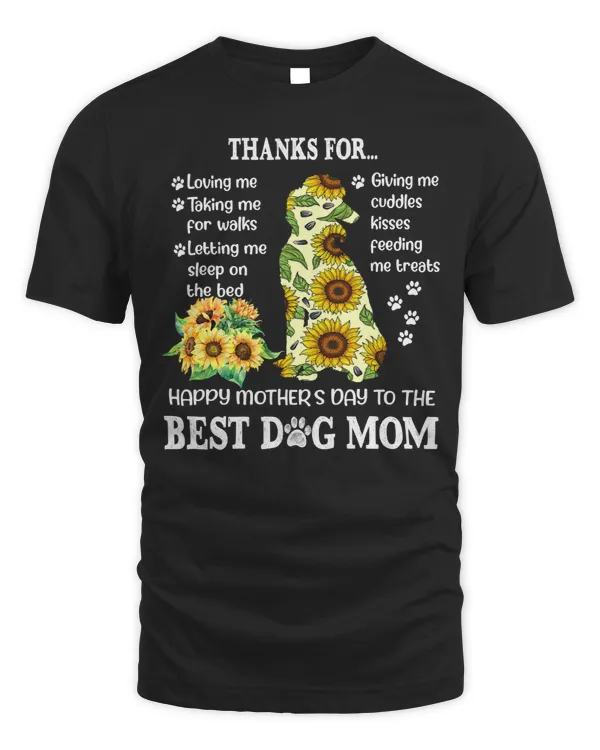 Poodles Happy Mothers Day 2021 Poodle Dog Mom Sunflower 174 Poodle dog