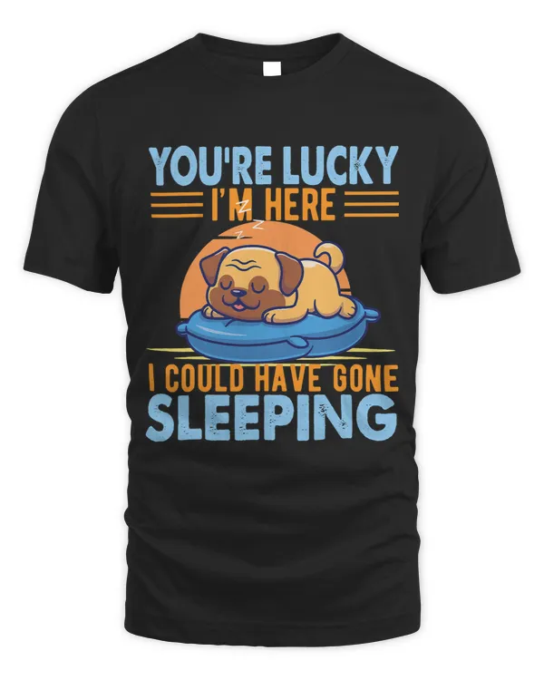Pug Lover Sleeping Pug Dogs Sleep Nap Napping Lover Pugs Dog