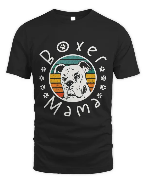 Boxer Womens Boxer Mama Boxer Mom Dog Lover 256 Boxers Dog