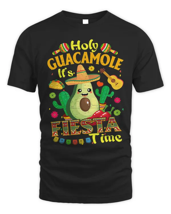 Cinco De Mayo Mexican Holy Guacamole Fiesta Time