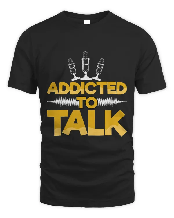 Podcasting Radio Streaming Vintage Addicted To Talk 1