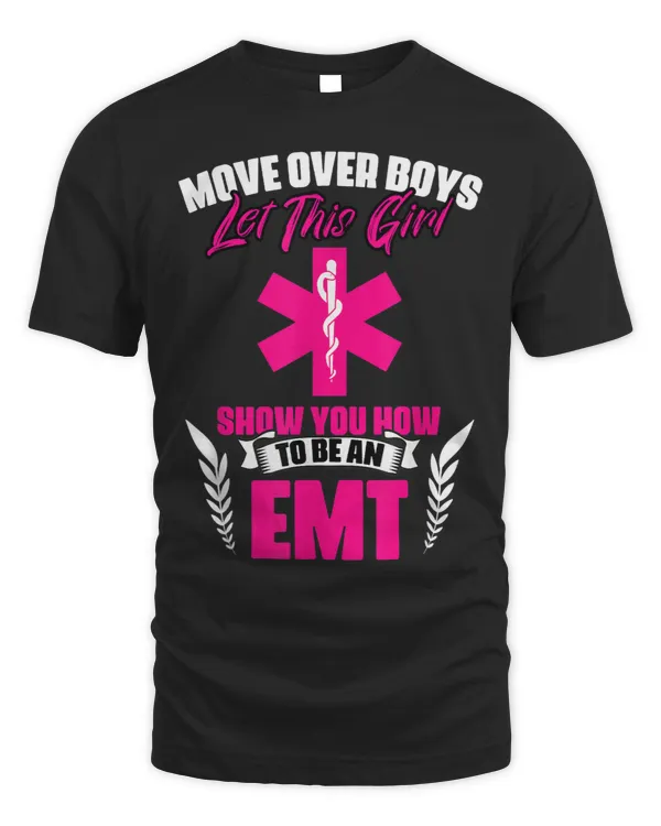 Awesome EMT Girl For Emergency Medical Technician Responders