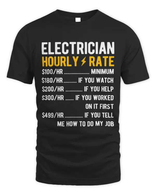 Hourly Rate Electricity Electrician