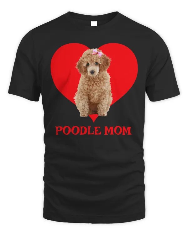 Poodles PROUD POODLE MOM 369 Poodle dog