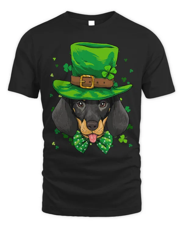 Wiener St Patricks Day Leprechaun Dachshund Pet Dog Shamrock Irish 171 Dachshund Doxie