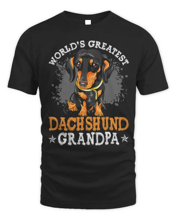 Wiener Worlds Greatest Dachshund Grandpa Funny Dog Wiener Lover 57 Dachshund Doxie