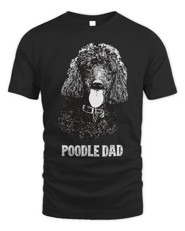 Poodles Mens Standard Poodle Dad 185 Poodle dog