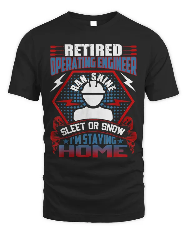 Retired Operating Engineer Staying Home Retirement Gifts