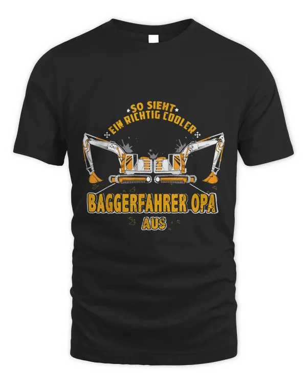 Mens Grandpa Digger Driver Gift Digger Guide