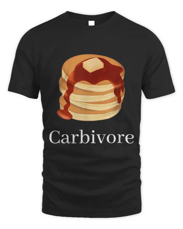 Pancakes Brunch Carbivore Funny Breakfast Foodie Carbs