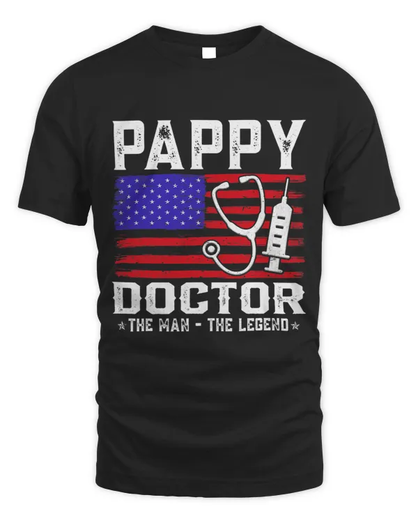 Pappy Doctor The Man The Legend American Flag
