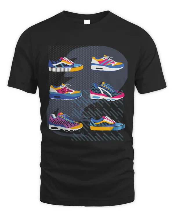 Pop Art Retro 60s 70s Vintage Graphic Artist Sneaker Shoes