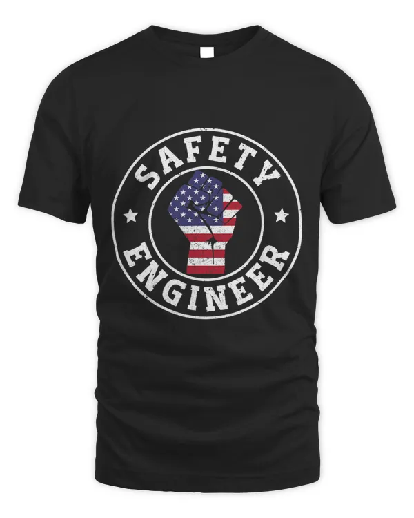 Patriotic 4th July Engineer Safety Engineer