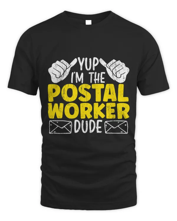 Postal Worker Dude Post Office Mail Carrier