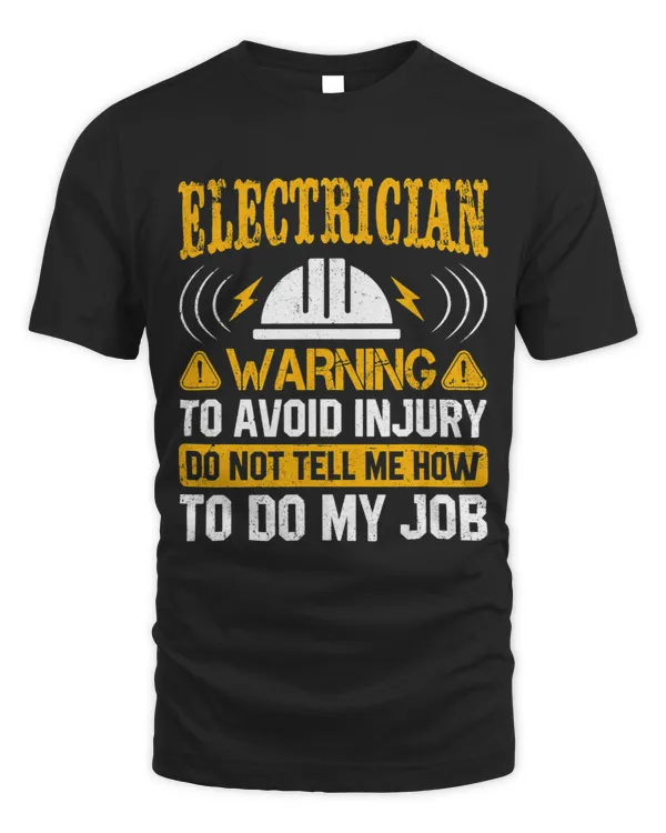 Electricial Engineer Warning To Avoid Injury Electrician 4