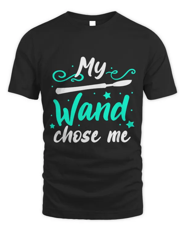 Surgeon Surgery Doctor Surgical Scrub Tech My Wand Chose Me
