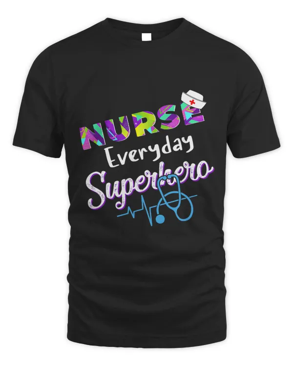 Nurse Every Day Superhero Coloring International Nurses Day