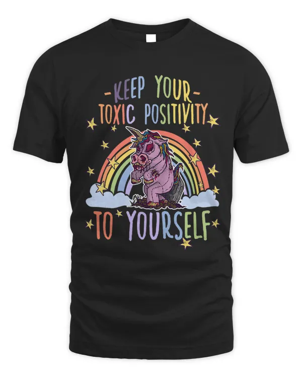 Einhorn Zombie Toxic Positivity Misanthropen