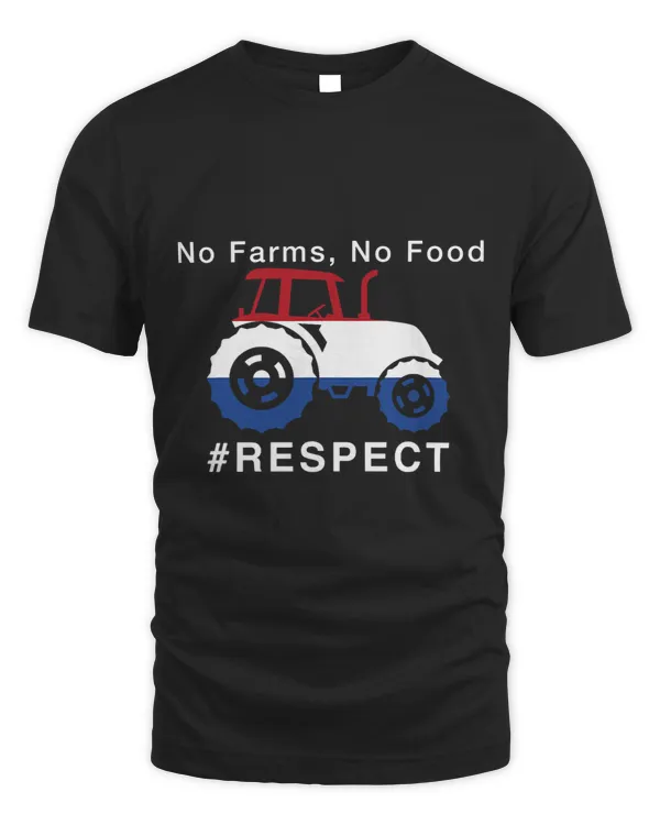 I stand with dutch farmers respect No farms no food