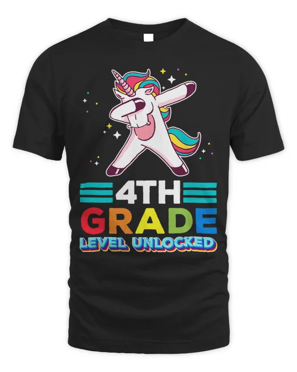 4th Grade Level Unlocked Creative Fourth Grader Dabbing 2