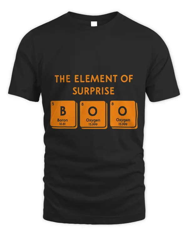 Boo Element of Surprise Halloween Periodic Table DIY Costume