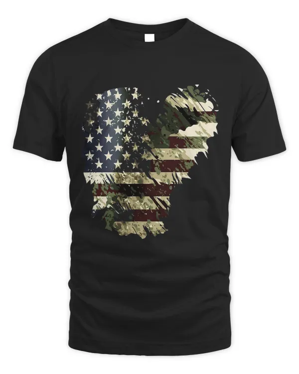 Memorial Day Camo American USA Flag Camouflage 4th of July