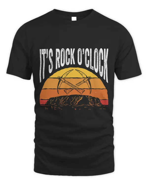 Its Rock OClock Rock Collector Rockhounding Crystal