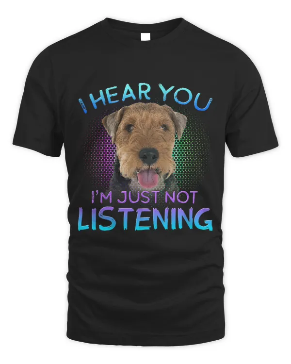 Welsh Terrier I hear you not listening
