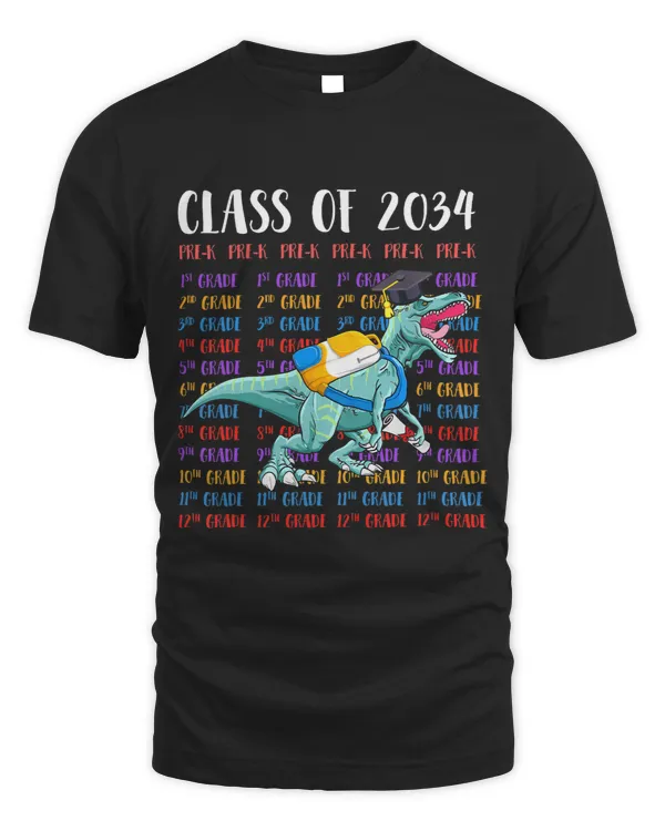 Kids Class Of 2034 PreK Grade Boys Toodlers Kids