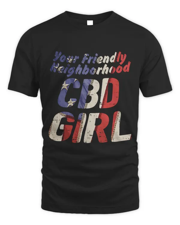 Your Friendly Neighborhood CBD Girl Funny Cannabis Hemp