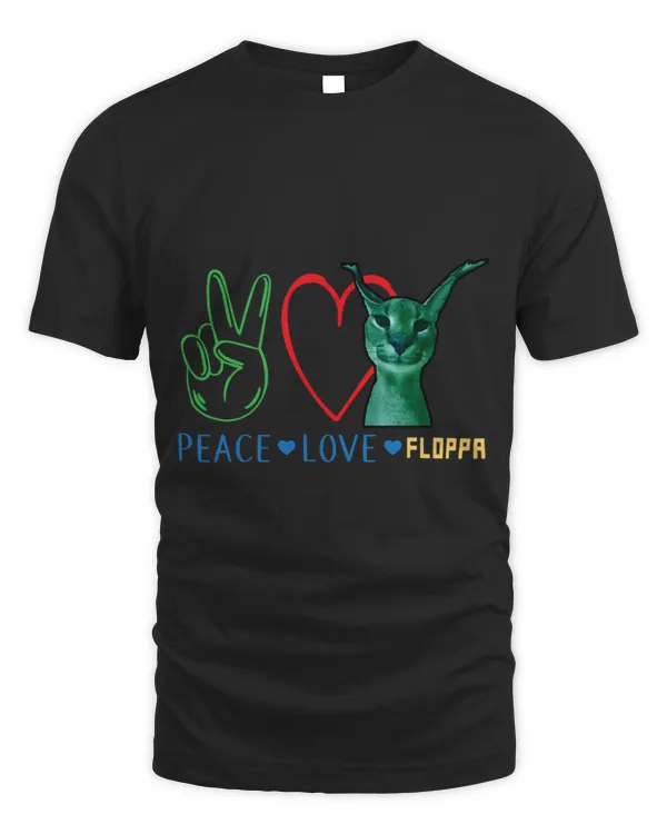 big floppa Peace Love