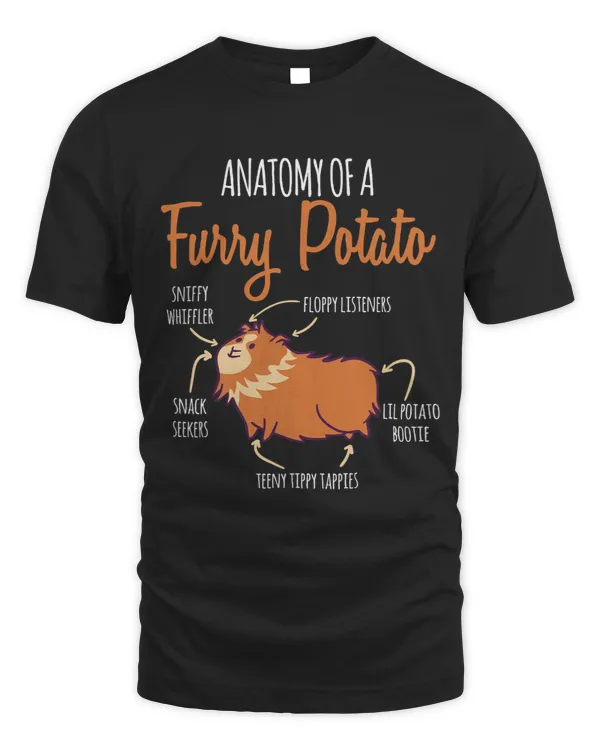 Anatomy Of A Furry Potato Guinea Pig