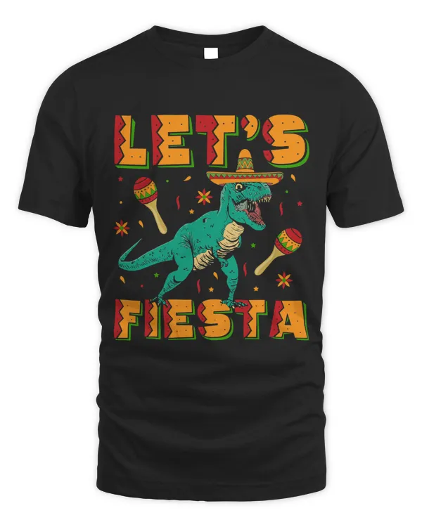 Cinco De Mayo Tyrannosaurus Dinosaur Lets Fiesta