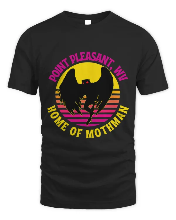 Mothman Point Pleasant WV Retro Cryptid Creature Folklore