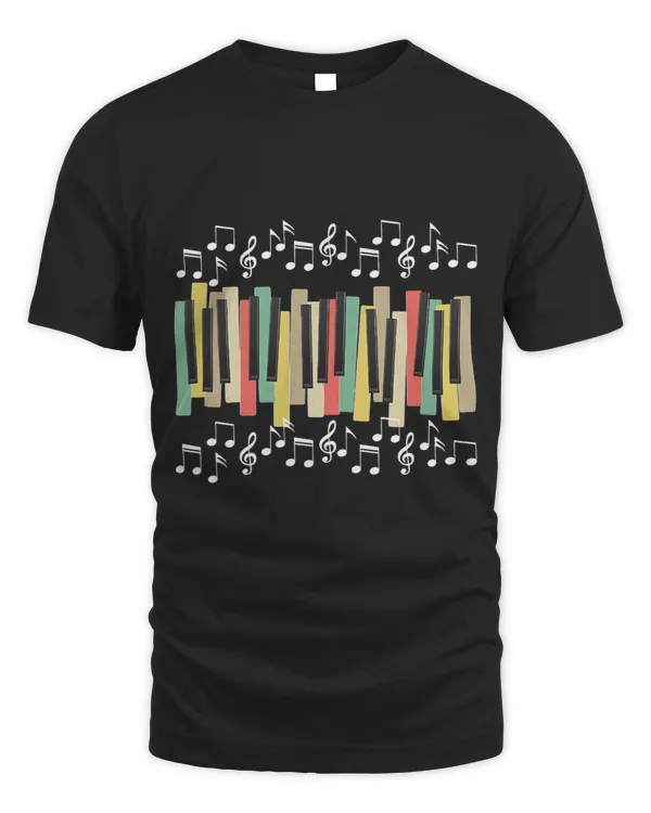 Musical Notes Piano Keyboard Musician Pianist