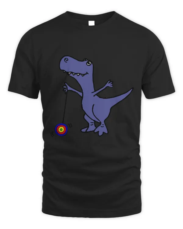 SmileteesHob Funny Trex Dinosaur Playing Yoyo