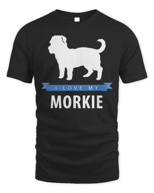 I Love My Morkie T-Shirt