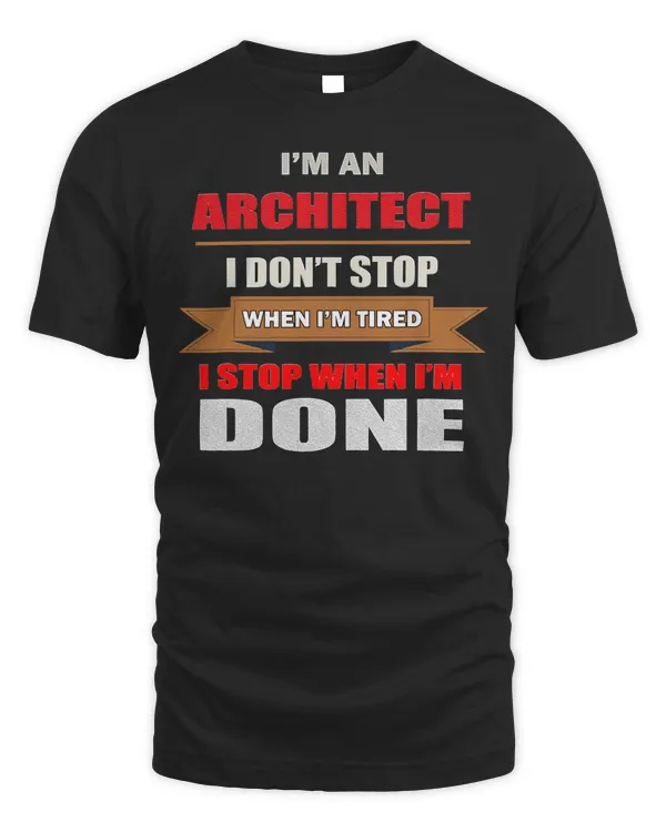 Architect gift, architecture Designer Engineer hardworker T-Shirt