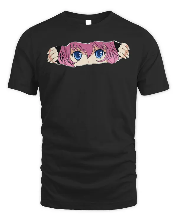 Cool Anime Eyes Anime Lover Gift print Graphic Novel T-Shirt