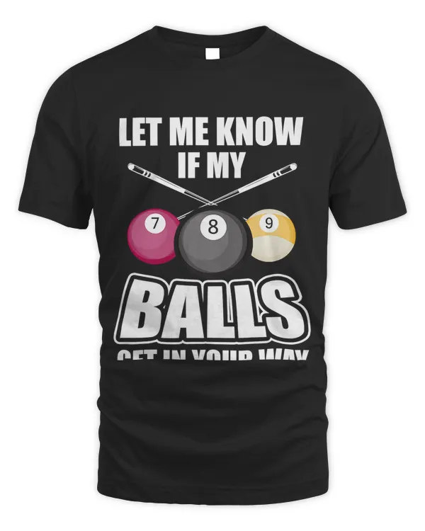 Billiard 8 Ball Play Pool Table Cue Stick Snooker Gift Premium T-Shirt