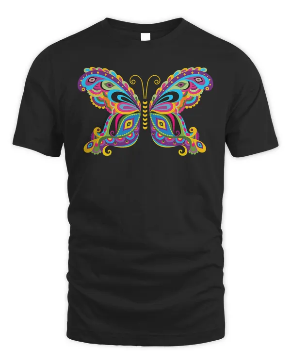 Butterfly Collection Just A Girl Who Loves Butterflies Gift T-Shirt