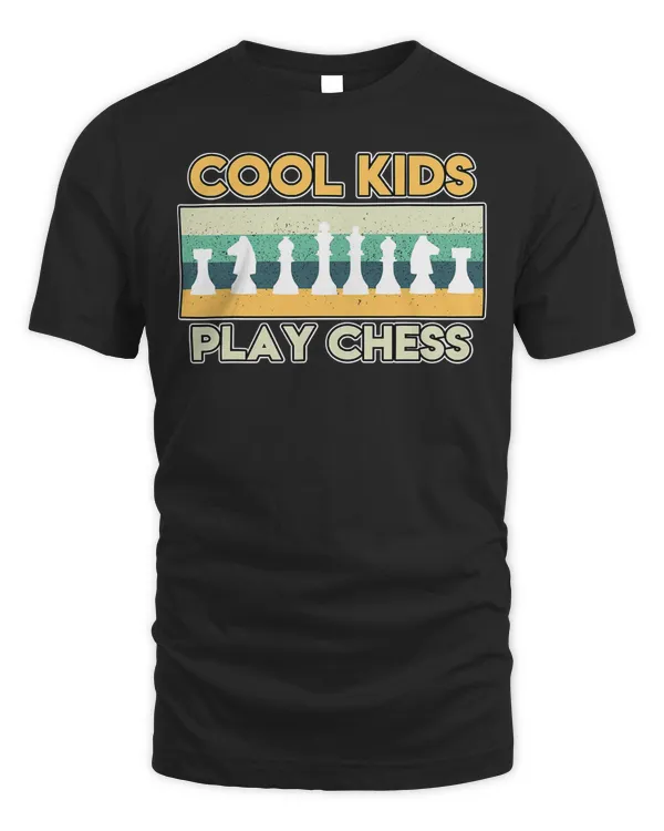 Chess Design for Kids - Cool Kids play Chess T-Shirt