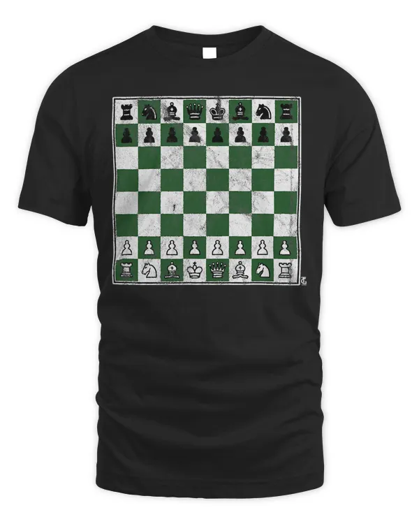 Chess Game Board Pieces Checkmate Chessboard T-Shirt