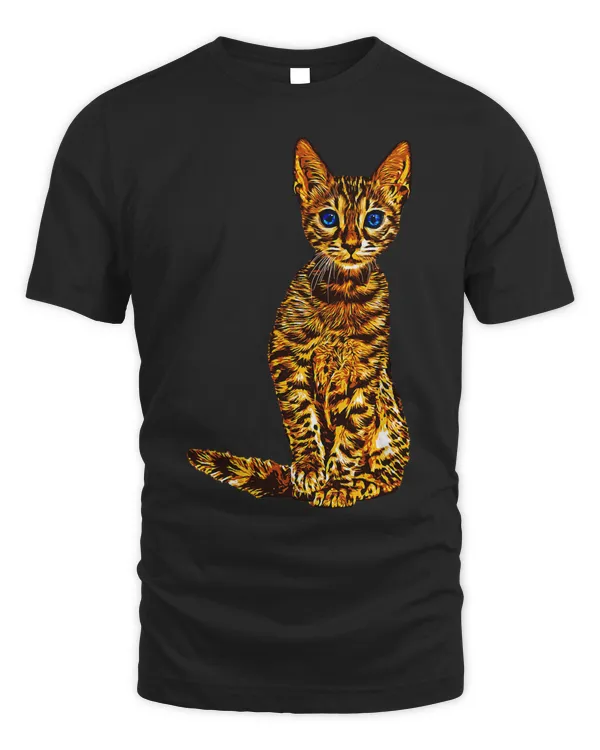 Bengal Cat Gorgeous Pet Cat Breed Lover Kitty Fan T-Shirt